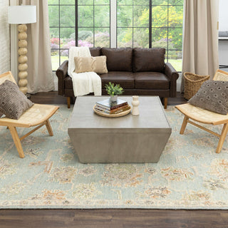 Karastan Coventry Westwood Heath Blue Area Rug