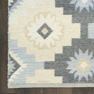 Nourison Copenhagen CPN01 Ivory Navy Area Rug main image