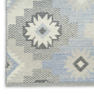 Nourison Copenhagen CPN01 Ivory Blue Area Rug 