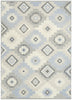 Nourison Copenhagen CPN01 Ivory Blue Area Rug 