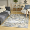 Nourison Copenhagen CPN01 Ivory Blue Area Rug 