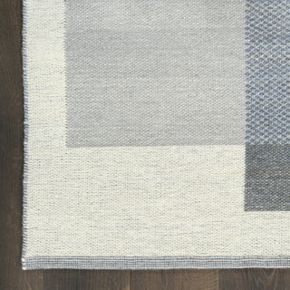 Nourison Copenhagen CPN02 Ivory Blue Area Rug main image