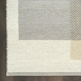 Nourison Copenhagen CPN02 Ivory Multicolor Area Rug Corner
