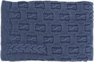 Surya Copen CPN-1000 Dark Blue Throw main image