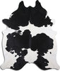 Dekoland Natural Colors Black and White Area Rug