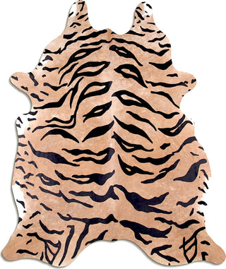 Dekoland Printed Cowhides Bengal Tiger Area Rug