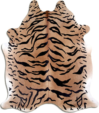 Dekoland Printed Cowhides Bengal Tiger Area Rug