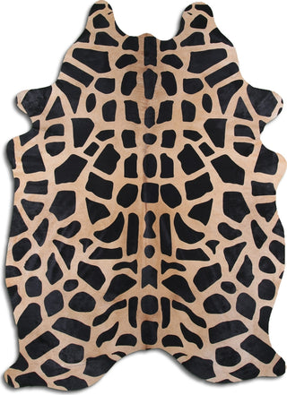 Dekoland Printed Cowhides Giraffe Area Rug