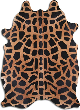 Dekoland Printed Cowhides Giraffe Area Rug