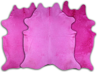 Dekoland Dyed Colors CPTHTPNK Pink Area Rug