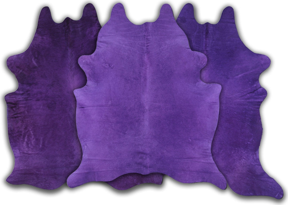 Dekoland Dyed Colors Cptprple Purple Area Rug