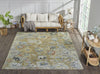 Ancient Boundaries Ceallach CEA-936 Yellow Area Rug Lifestyle Image Feature