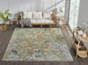 Ancient Boundaries Ceallach CEA-936 Yellow Area Rug Corner Image