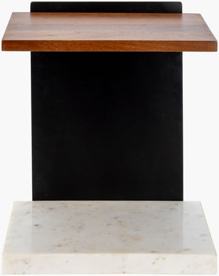Surya Cordier CRDR-001 Brown / Black Furniture Angle