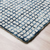 LR Home Criss Cross 81295 Navy/Ivory Area Rug Pile Image