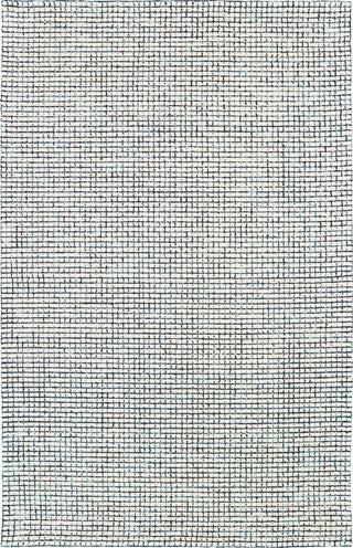 LR Home Criss Cross 81295 Navy/Ivory Area Rug 7' 9'' X 9' 9'' Main Image