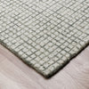 LR Resources Criss Cross 81296 Silver/Ivory Area Rug Pile Image