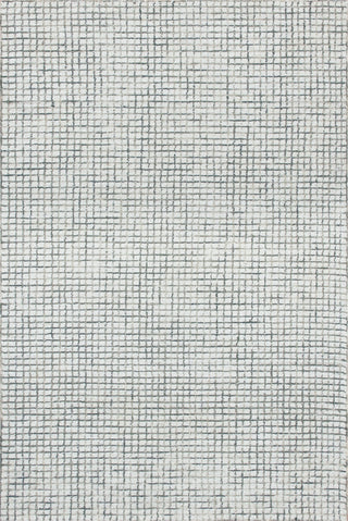 LR Resources Criss Cross 81296 Silver/Ivory Area Rug 5' 0'' X 7' 9'' Main Image