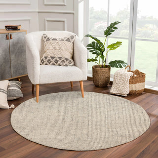 LR Home Criss Cross 82200 Rust/Beige Area Rug Lifestyle Image