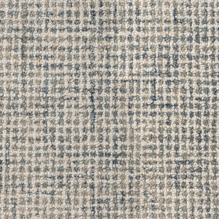 LR Home Criss Cross 82202 Teal/Cream Area Rug Swatch Image