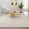 LR Home Criss Cross 82378 Gray/Ivory Area Rug Lifestyle Image