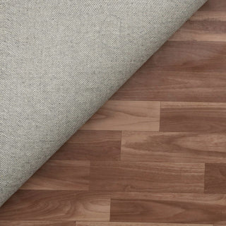 LR Home Criss Cross 82378 Gray/Ivory Area Rug Backing Image