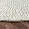 LR Home Criss Cross 82378 Gray/Ivory Area Rug Pile Image
