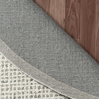 LR Home Criss Cross 82378 Gray/Ivory Area Rug Backing Image