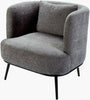 Surya Carmine CRMN-001 Medium Gray / Black Furniture main image