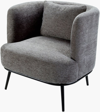 Surya Carmine CRMN-001 Medium Gray / Black Furniture main image