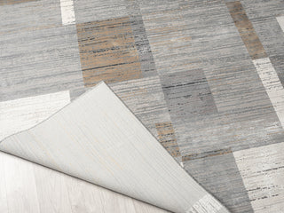 Ancient Boundaries Calos CAL-1020 Grey Area Rug Corner Image