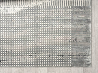 Ancient Boundaries Calos CAL-1021 Grey Area Rug Backing Image