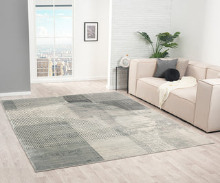 Ancient Boundaries Calos CAL-1021 Grey Area Rug Runner Image