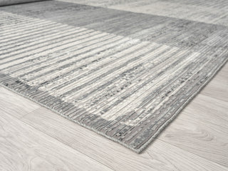 Ancient Boundaries Calos CAL-1022 Grey Area Rug Corner Image