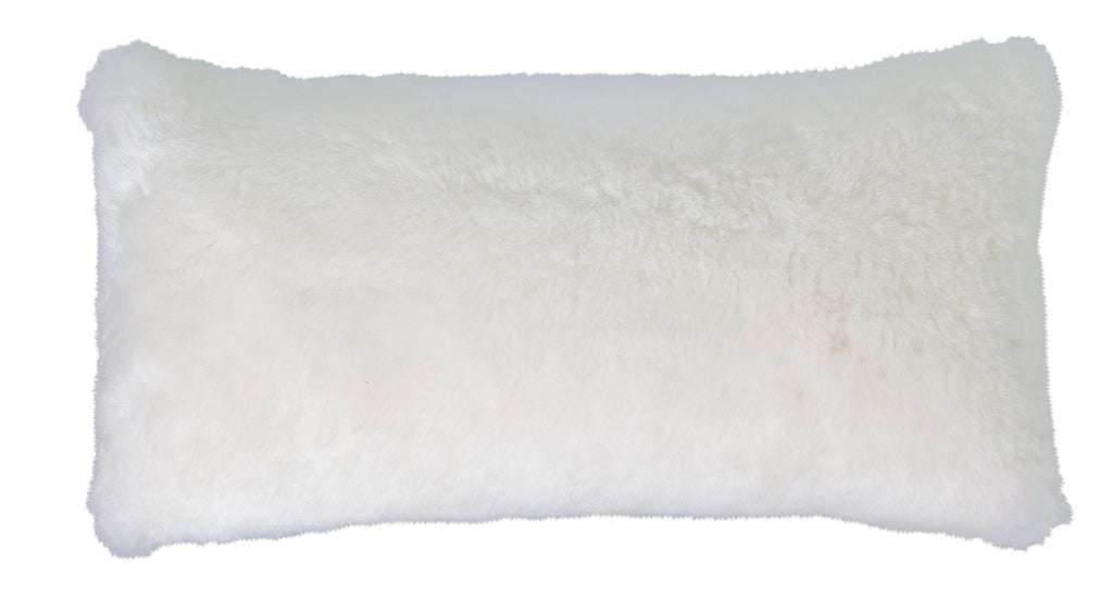 Auskin Short Wool Sheepskin Lumbar White main image