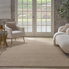 Nourison Cozy Shimmer CSH01 Beige Gold Area Rug Room Image Feature