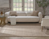 Nourison Cozy Shimmer CSH01 Beige Gold Area Rug Room Image Feature