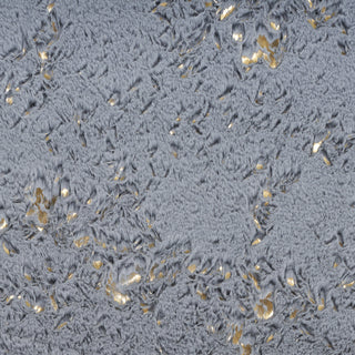 Nourison Cozy Shimmer CSH01 Slate Gold Area Rug Swatch Image