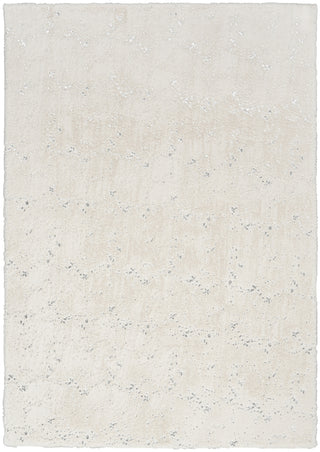 Nourison Cozy Shimmer CSH01 Ivory Silver Area Rug main image