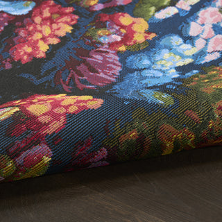 Nourison Color Splash CSP03 Multicolor Area Rug Corner Image