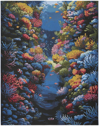 Nourison Color Splash CSP03 Multicolor Area Rug main image