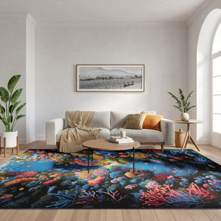 Nourison Color Splash CSP03 Multicolor Area Rug Room Image Feature