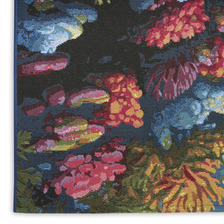 Nourison Color Splash CSP03 Multicolor Area Rug Texture Image