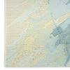 Nourison Color Splash CSP04 Ivory Blue Area Rug Texture Image