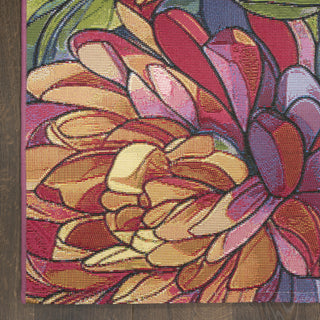 Nourison Color Splash CSP06 Multicolor Area Rug Detail Image