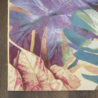 Nourison Color Splash CSP07 Multicolor Area Rug Detail Image