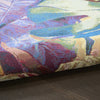 Nourison Color Splash CSP07 Multicolor Area Rug Corner Image