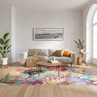 Nourison Color Splash CSP07 Multicolor Area Rug Room Image Feature