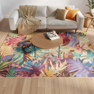 Nourison Color Splash CSP07 Multicolor Area Rug Room Image Feature