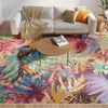 Nourison Color Splash CSP07 Multicolor Area Rug Room Image Feature